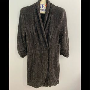 Sequin Blazer Dress